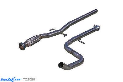 IX TC20801, Peugeot 208 1.6 16V TURBO GTI 30TH (208PK), 2015- , Diameter 55mm, Inoxcar Direct central pipe Stainless steel, Without E.E.C. homologation