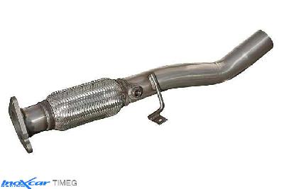IX TIMEG, Renault Megane III (Z) 2.0 TURBO RS 250 (250PK) 2010- / 2.0 TURBO RS TROPHY (265PK) 2012-, Inoxcar TI (1 componente) Stainless steel, Without E.E.C. homologation