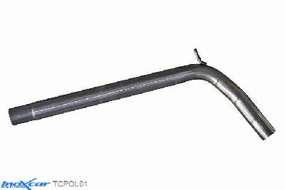 IX TCPOL01, VW Polo VI (6R) WRC 2.0 TSI (220PK) 2013-  , diameter 63,5mm, Inoxcar Direct central pipe Stainless steel, Without E.E.C. homologation