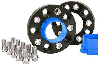 Spacerdikte 25mm, ST spoorverbreders, System AZX, 5x120 Naafgat 65,1 mm, VW, Bus T6 (7HM, 7HC, 7HK, 7J0), 2015-, 50mm verbreding per as, Set van 2 spoorverbreders incl. bevestigings bouten voor montage op de naaf en kunststof centreerringen, Geschikt voor vooras en achteras