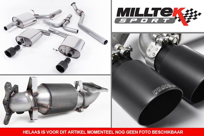 SSXMI010, Mitsubishi Lancer Evolution 7 / VII and Evo 8 / VIII 2.0 Turbo 2001-2005 Milltek, Cat-back system,  100mm Special, 3 inch, 76,2mm